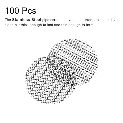 MECCANIXITY Pipe Screen Stainless Steel Screens, 3/8 Inch Diameter - Image 3