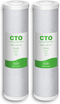 SimPure Whole House Water Filter Cartridges 5 Micron 20" x 4.5" CTO Activated by SimPure_Water
