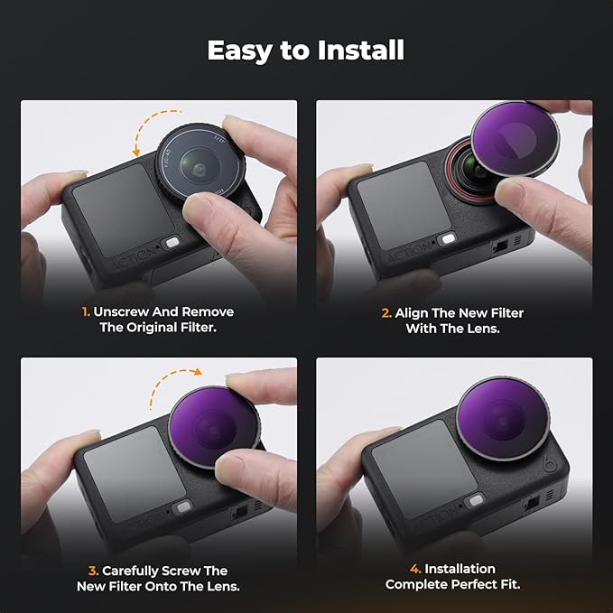 K&F CONCEPT HD CPL ND Filter Kit Compatible - Image 6