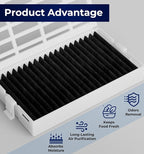 6 PACK W10311524 Refrigerator Air Filter Replacement Compatible - Image 4