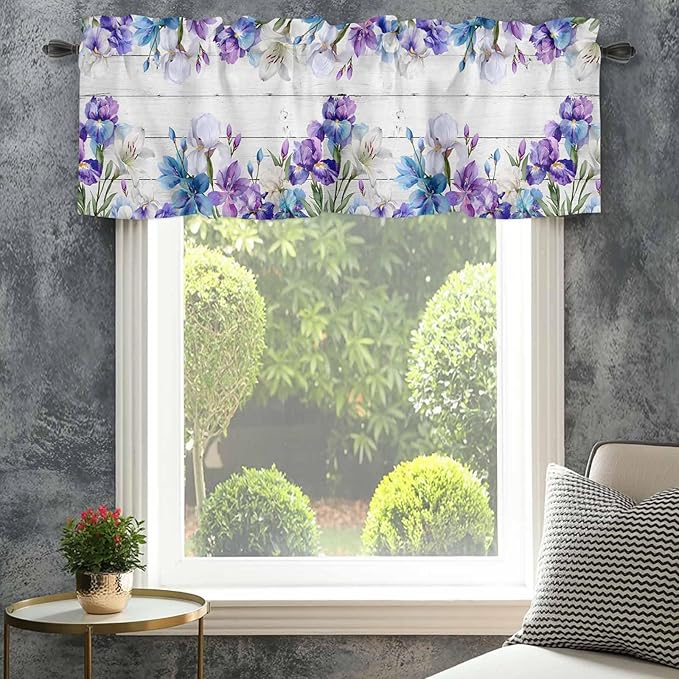 Spring Flowers Curtain Valances - Image 4