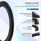49-55mm Step-Up Ring Adapter, 49mm to 55mm Step Up Filter Ring - Image 5