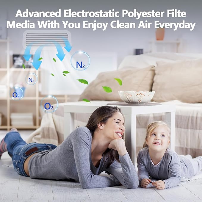 20" x 90" Air Vent Filters, - Image 6
