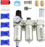 3/4" NPT Industrial Grade 3 Stage Air Drying System, Air Compressor Water by Variousaccessoriesavailable