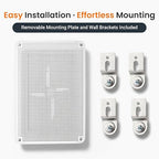 QILIPSU Waterproof Junction Box IP67 Outdoor Plastic Electrical Project - Image 9