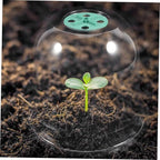 2pcs Small Garden Cloche Clear Plastic Humidity Domes - Image 6