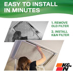 K&N 16X25X1 HVAC Furnace Air Filter, Lasts a Lifetime, Merv 13, the Last HVAC - Image 5