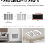 16x10 Return Air Grille, Air Return Vent Cover, Flat Vent Cover, Rejillas De - Image 4