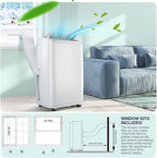 Portable Air Conditioners, 12000 BTU Portable AC - Image 7