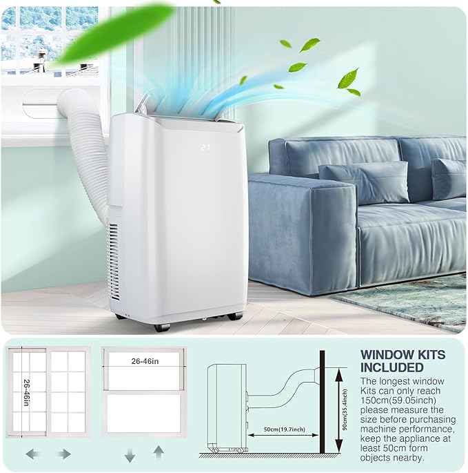 Portable Air Conditioners, 12000 BTU Portable AC - Image 7
