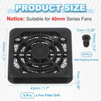 PATIKIL 40mm Fan Filter Grill - Image 2
