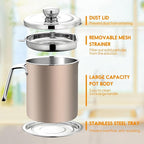 Chihee Grease Container Stainless Steel Bacon Grease Saver - Image 2