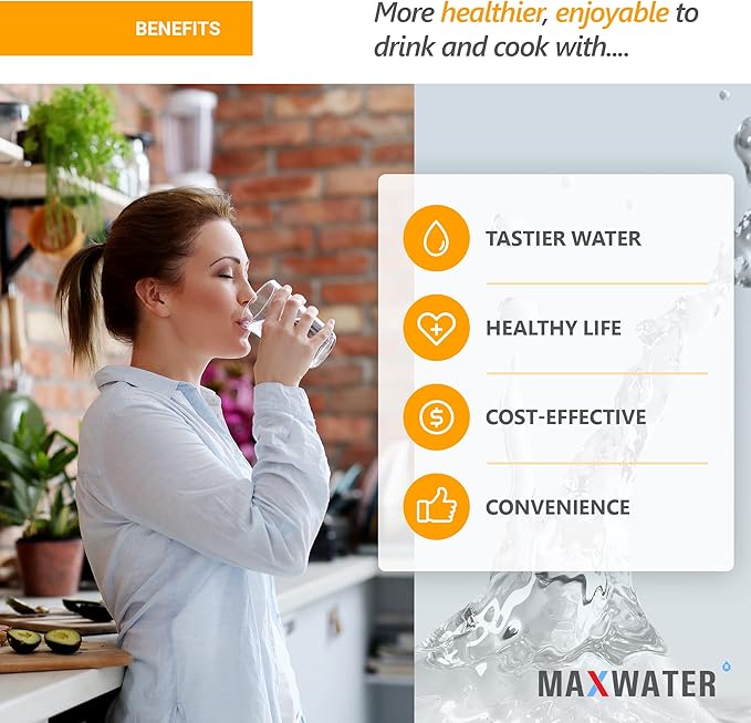 Max Water 5 Micron 20 x 4.5 Sediment Filter 20 inch Whole House BB Water - Image 6