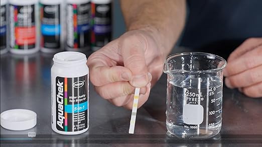 Hach 5 in 1 Water Quality Test Strips, Water Testing, Comprehensive Water - Image 3