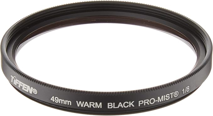 Tiffen 49WBPM18 49mm Warm Black Pro-Mist 1/8 Filter by Tiffen