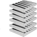 6Pcs 19.5W x 15.5H x 1.78TH Inch Commercial Hood Filters, 430 Stainless Steel 5 - Image 2