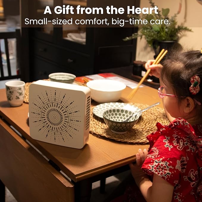 Portable Desktop Air Purifier & Fan Combo - Image 8
