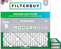 Filterbuy 19x19x1 Air Filter MERV 8 Essential Dust & Allergy Defense, by Filterbuy