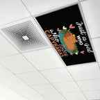 4 Pcs Fluorescent Light Covers for Ceiling Lights Cute Capybara Gifts Hearts - Image 6