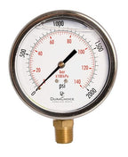 4" Oil Filled Pressure Gauge - Image 4