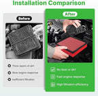 2PCS Engine Air Filter CA10755 for 2011-20 Toyota Sienna; 14-19 Highlander; - Image 4