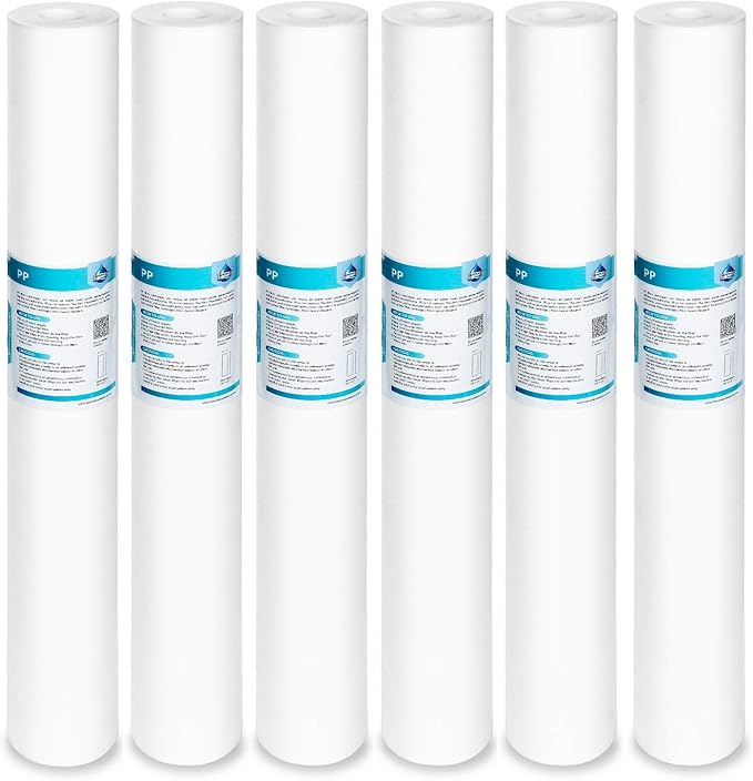 Membrane Solutions 1 Micron Sediment Water Filter Replacement Polypropylene by MembraneSolutions
