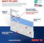 BNX TruFilter 16x16x1 Air Filter MERV 13 - Image 3