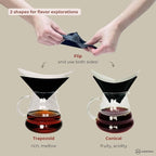 Pour-over Coffee Set Fit for 1-2 Cup Coffee Brewing at Home/Outdoors, Includes - Image 5