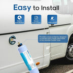 ICEPURE Inline Water Filter for Hose on RV Garden Pool Camper Marine Boat for - Image 6
