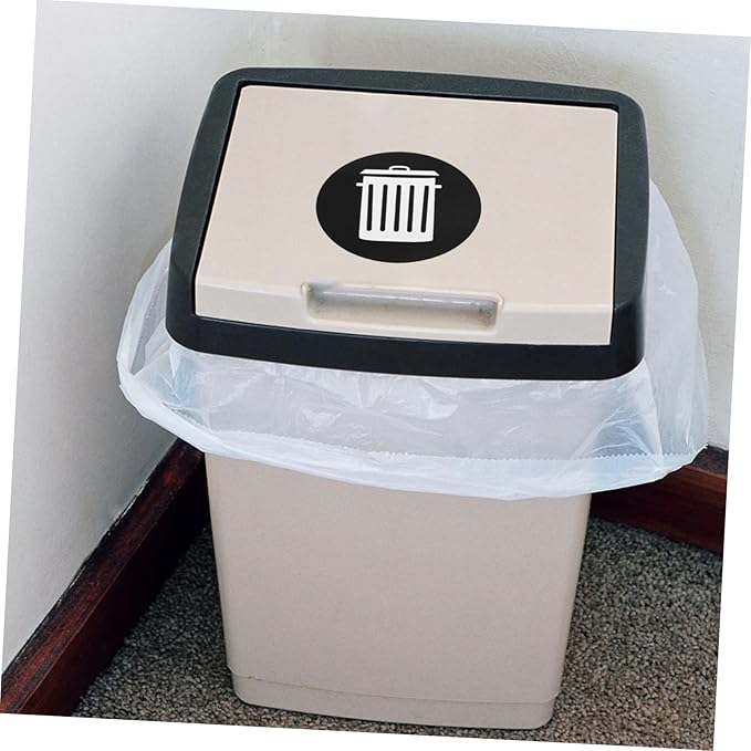 12pcs Waste Sorting Stickers Trash Can Recycling Decals Self-Adhesive Labels - Image 6