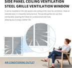 14x14 Return Air Grille, Air Return Vent Cover, Flat Vent Cover, Rejillas De - Image 7