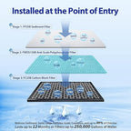 iSpring WGB32B-DS+AHPF12MNPT16X2 Anti-Scale Whole House Water Filter System w/ - Image 3