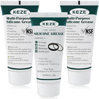 KEZE Silicone Grease Waterproof Food Grade Silicone Sealant Lubricant by KEZE