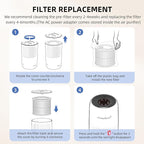 Air Purifiers for Home Bedroom, AromaRoom H13 HEPA Air Purifier Filter for - Image 2