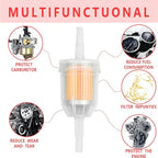 SOFO 12 Pack Inline Fuel Filters 1/4 Inch x 5/16 Inch - Image 4