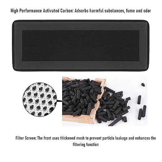 WALFRONT 2 Pcs Air Filter 3D Printer Filter 3D Printer Combo Replacement - Image 8