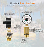 RV40600 98209800 Brass Air Relief Valve - Image 6