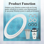 Diaphragm Gasket, Fit for Hayward Perflex DECX5000G, EC50AC Series Extended DE - Image 4