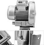 0.16 HP 120W Regenerative Blower, 220V 24CFM 50HZ Single Phase, High-Pressure - Image 6