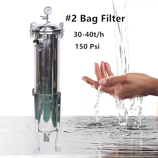 304 Stainless Steel Filter Bag Housing 150PSI Multi-Purpose Bag Filtering - Image 4