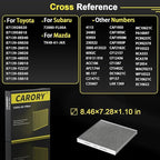 Cabin Air Filter w/Activated Carbon - Image 3