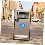 8pcs Garbage Can Stickers Waste Sorting Decals Recycling Bin Sticker Kitchen - Image 5