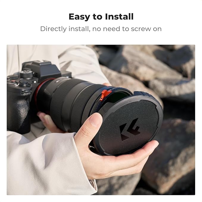 K&F Concept 67mm Variable ND Lens Filter Cap TPU Material Filter Cap Only - Image 5
