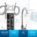 Frizzlife Under Sink Water Filter System-NSF/ANSI 53&42 Certified High Capacity - Image 5
