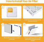 Filter King 13x21.5x1 Air Filter | 12-PACK | MERV 13 HVAC Pleated A/C Furnace - Image 4
