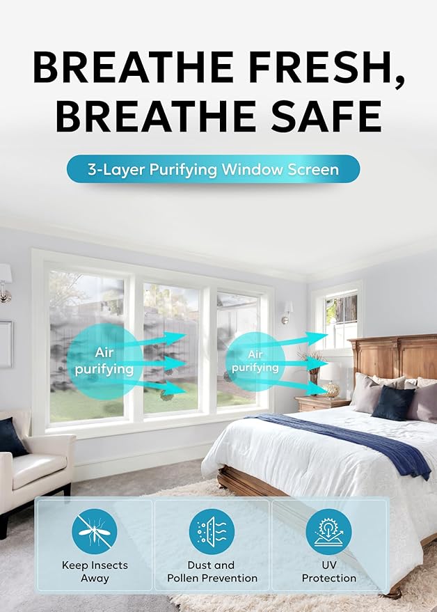 Clean Air Window Screen - Image 2