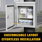 Steel Electrical Box, IP67 Waterproof & Rust-Resistant, Outdoor/Indoor - Image 7