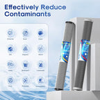 ICEPURE 2.5"x 20" Whole House Carbon Sediment Water Filter High Capacity Combo - Image 2