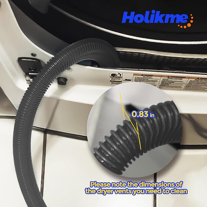 Holikme Dryer Vent Cleaner Kit 2 Pieces - Image 5