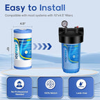 ICEPURE 5 Micron 10" x 4.5" Whole House Water Filter Compatible - Image 6